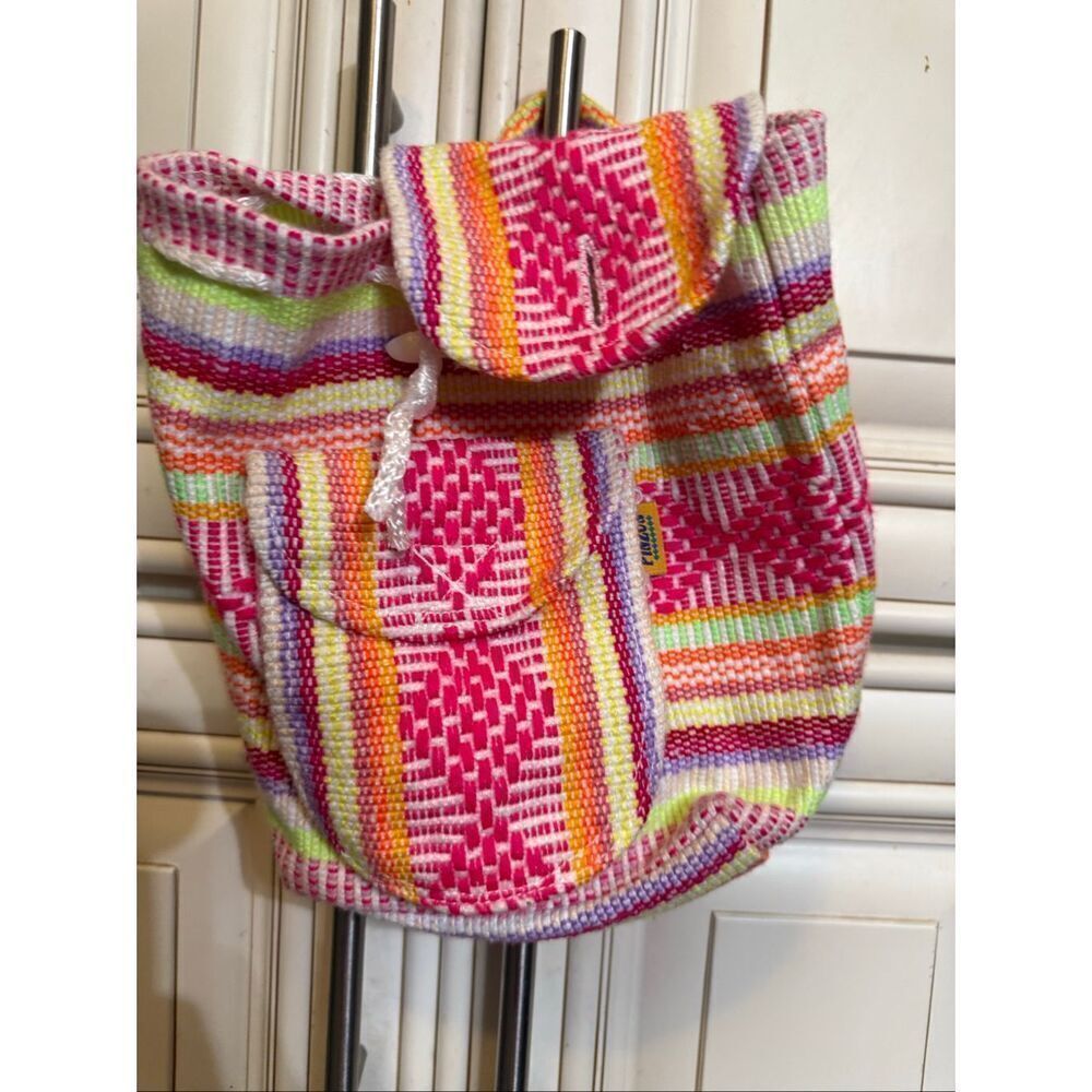 Pinzon Women's Artesanias Woven Backpack Handbag Multicolor - Picture 4 of 6